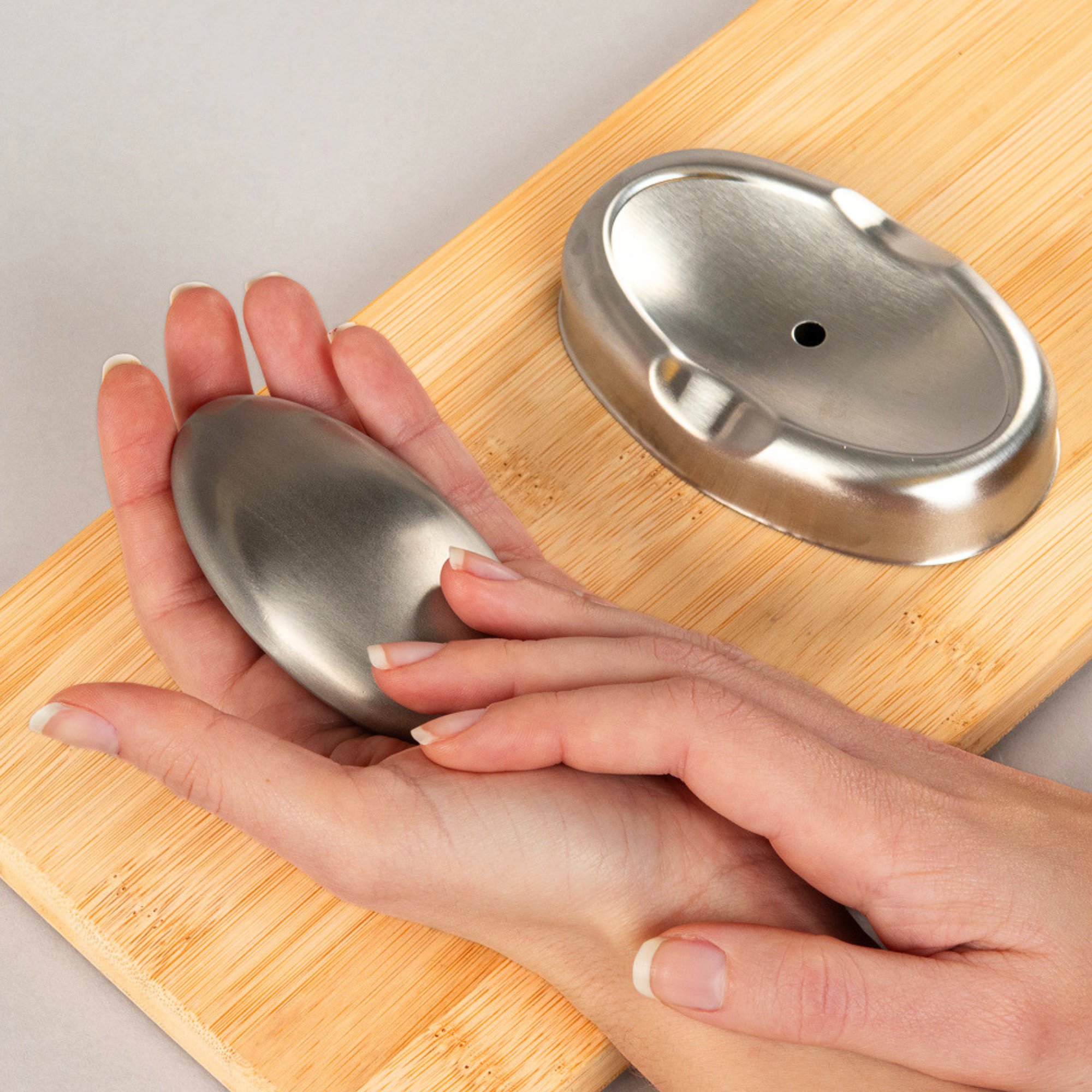 Stainless Steel Soap Bar | Odour Removing