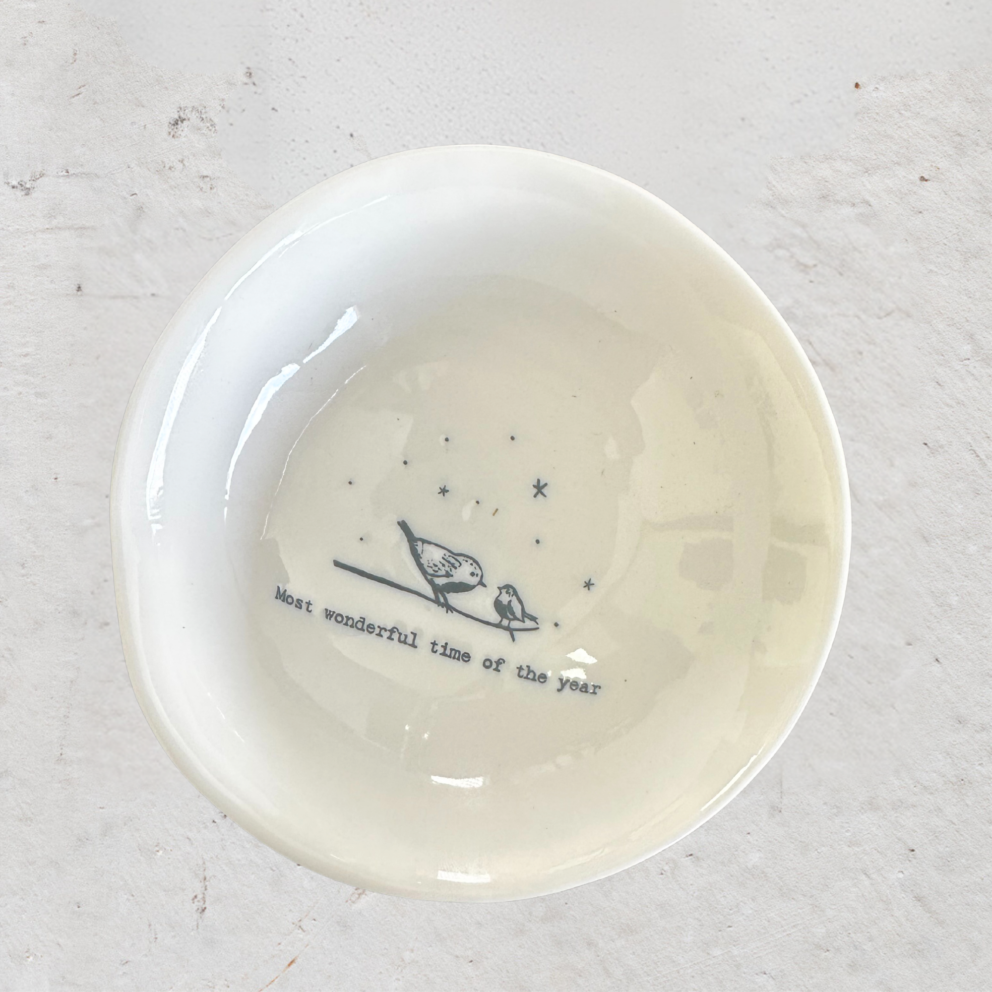 Wobbly Porcelain Bowls Medium