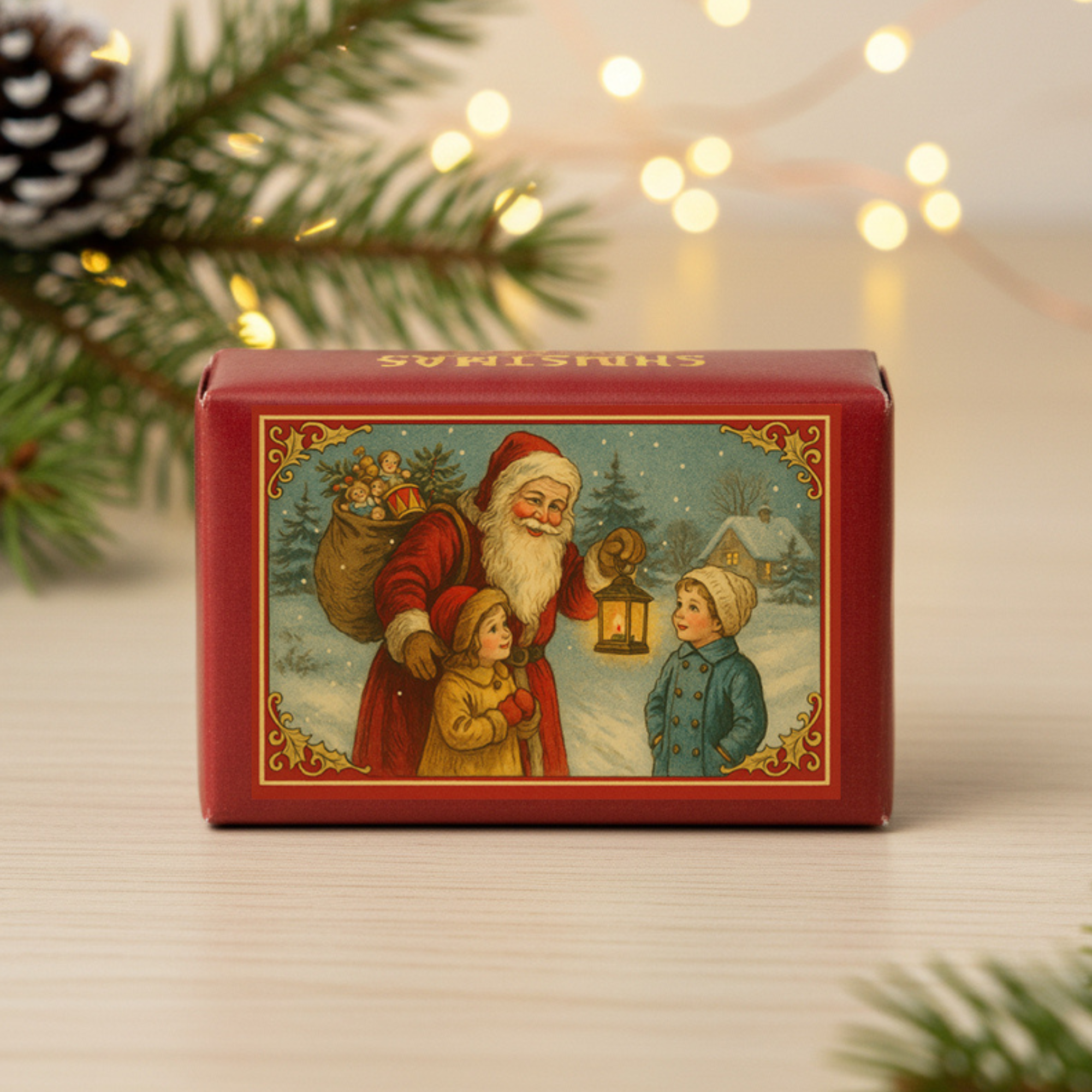 Handmade English Christmas Soaps | Natural Festive Gift Bars