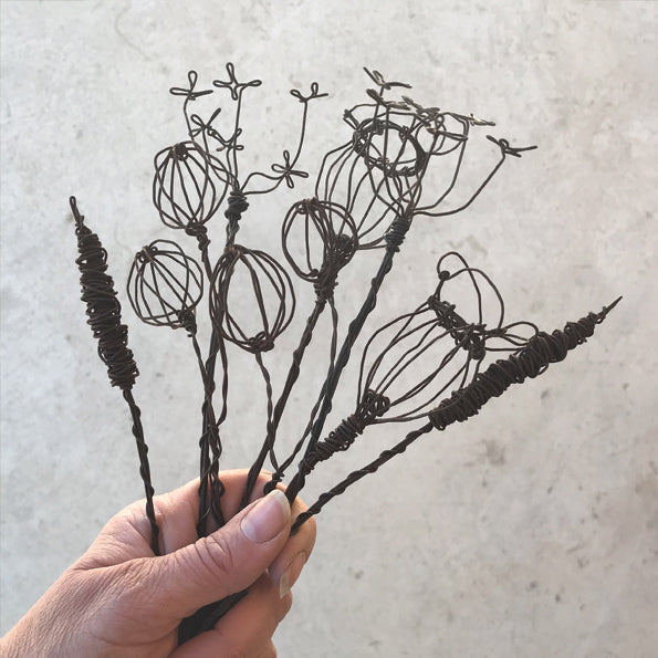 Wire Sprigs and Flowers - Heaven in Earth